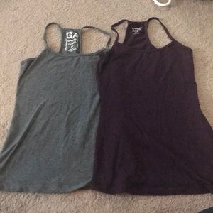 Racetrack tank tops